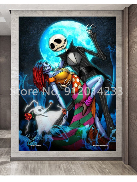 5D Diy Disney Diamond Painting The Nightmare Before Christmas